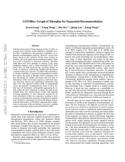 GOT4Rec: Graph of Thoughts for Sequential Recommendation