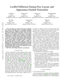 LocRef-Diffusion:Tuning-Free Layout and Appearance-Guided Generation