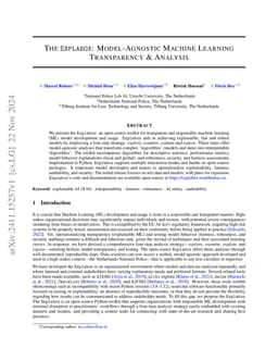 The Explabox: Model-Agnostic Machine Learning Transparency & Analysis