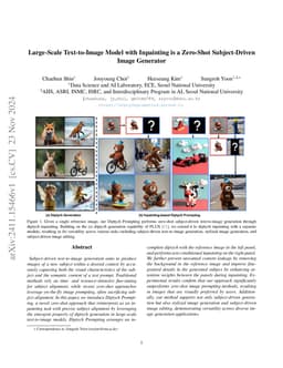 Large-Scale Text-to-Image Model with Inpainting is a Zero-Shot
  Subject-Driven Image Generator