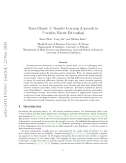 Trans-Glasso: A Transfer Learning Approach to Precision Matrix
  Estimation