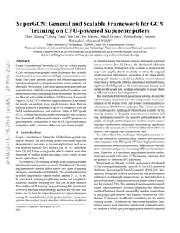 SuperGCN: General and Scalable Framework for GCN Training on CPU-powered
  Supercomputers