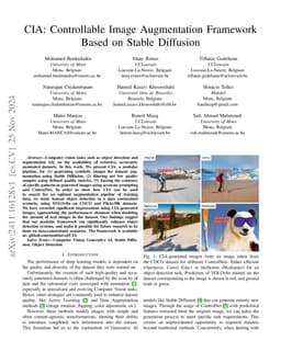 CIA: Controllable Image Augmentation Framework Based on Stable Diffusion