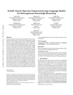 AtomR: Atomic Operator-Empowered Large Language Models for Heterogeneous Knowledge Reasoning