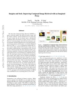 Imagine and Seek: Improving Composed Image Retrieval with an Imagined
  Proxy