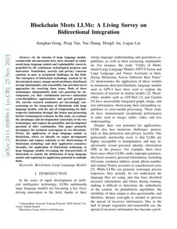 Blockchain Meets LLMs: A Living Survey on Bidirectional Integration