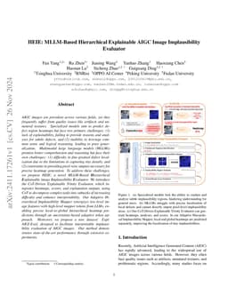 HEIE: MLLM-Based Hierarchical Explainable AIGC Image Implausibility
  Evaluator
