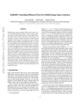 FaithDiff: Unleashing Diffusion Priors for Faithful Image
  Super-resolution