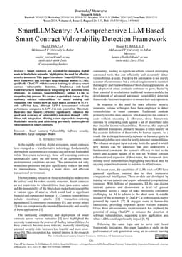SmartLLMSentry: A Comprehensive LLM Based Smart Contract Vulnerability
  Detection Framework