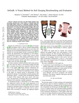 SoGraB: A Visual Method for Soft Grasping Benchmarking and Evaluation