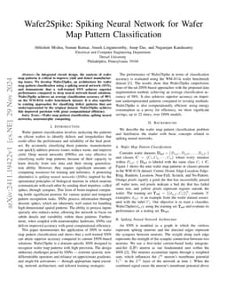 Wafer2Spike: Spiking Neural Network for Wafer Map Pattern Classification