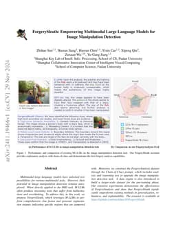 ForgerySleuth: Empowering Multimodal Large Language Models for Image
  Manipulation Detection
