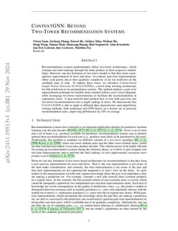 ContextGNN: Beyond Two-Tower Recommendation Systems