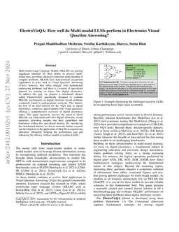 ElectroVizQA: How well do Multi-modal LLMs perform in Electronics Visual
  Question Answering?