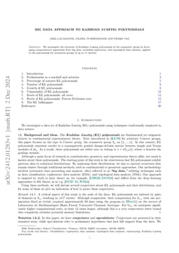 Big data approach to Kazhdan-Lusztig polynomials