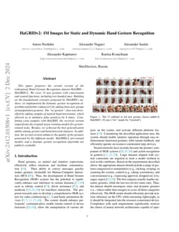 HaGRIDv2: 1M Images for Static and Dynamic Hand Gesture Recognition