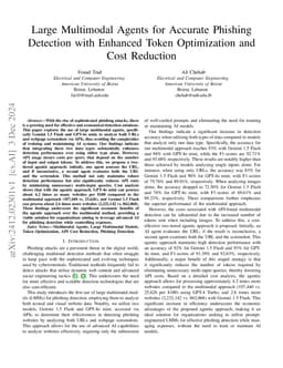 Large Multimodal Agents for Accurate Phishing Detection with Enhanced
  Token Optimization and Cost Reduction