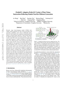 PrefixKV: Adaptive Prefix KV Cache is What Vision Instruction-Following
  Models Need for Efficient Generation