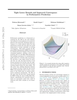 Tight Lower Bounds and Improved Convergence in Performative Prediction