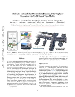 InfiniCube: Unbounded and Controllable Dynamic 3D Driving Scene
  Generation with World-Guided Video Models