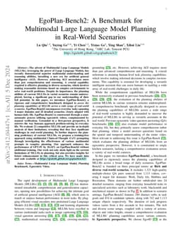 EgoPlan-Bench2: A Benchmark for Multimodal Large Language Model Planning in Real-World Scenarios