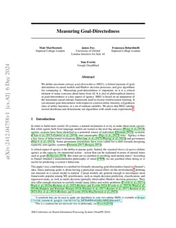 Measuring Goal-Directedness