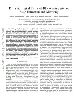 Dynamic Digital Twins of Blockchain Systems: State Extraction and
  Mirroring
