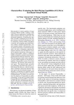 CharacterBox: Evaluating the Role-Playing Capabilities of LLMs in
  Text-Based Virtual Worlds