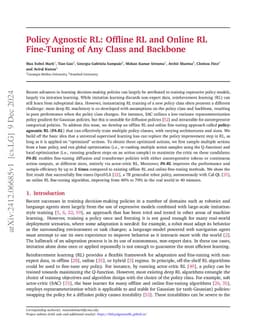 Policy Agnostic RL: Offline RL and Online RL Fine-Tuning of Any Class
  and Backbone
