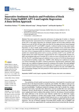 Innovative Sentiment Analysis and Prediction of Stock Price Using
  FinBERT, GPT-4 and Logistic Regression: A Data-Driven Approach