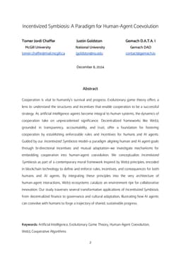 Incentivized Symbiosis: A Paradigm for Human-Agent Coevolution