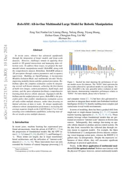 RoboMM: All-in-One Multimodal Large Model for Robotic Manipulation