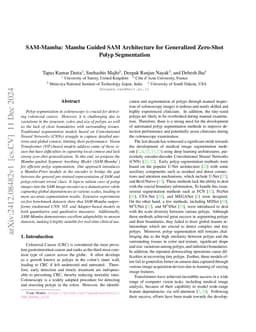 SAM-Mamba: Mamba Guided SAM Architecture for Generalized Zero-Shot Polyp
  Segmentation