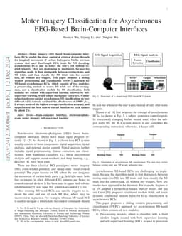 Motor Imagery Classification for Asynchronous EEG-Based Brain-Computer
  Interfaces