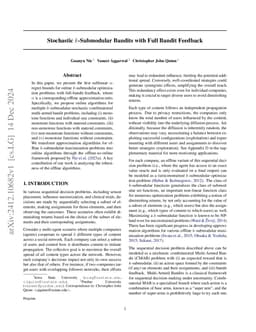 Stochastic $k$-Submodular Bandits with Full Bandit Feedback