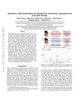 MambaPro: Multi-Modal Object Re-Identification with Mamba Aggregation
  and Synergistic Prompt