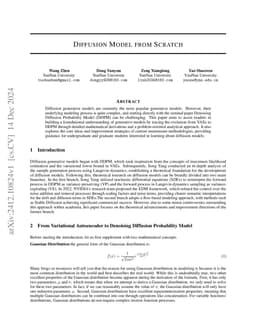 Diffusion Model from Scratch