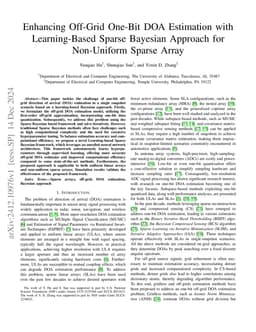 Enhancing Off-Grid One-Bit DOA Estimation with Learning-Based Sparse
  Bayesian Approach for Non-Uniform Sparse Array