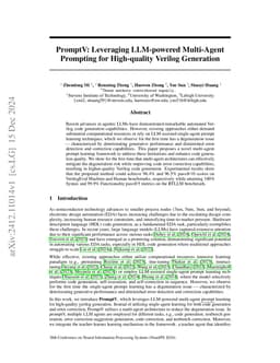 PromptV: Leveraging LLM-powered Multi-Agent Prompting for High-quality
  Verilog Generation