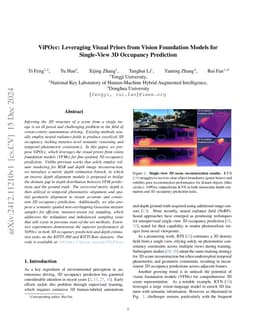 ViPOcc: Leveraging Visual Priors from Vision Foundation Models for Single-View 3D Occupancy Prediction