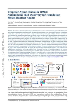 Proposer-Agent-Evaluator(PAE): Autonomous Skill Discovery For Foundation
  Model Internet Agents