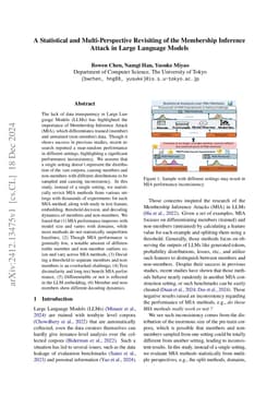 A Statistical and Multi-Perspective Revisiting of the Membership
  Inference Attack in Large Language Models