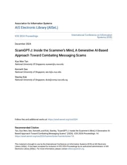 ScamGPT-J: Inside the Scammer's Mind, A Generative AI-Based Approach
  Toward Combating Messaging Scams