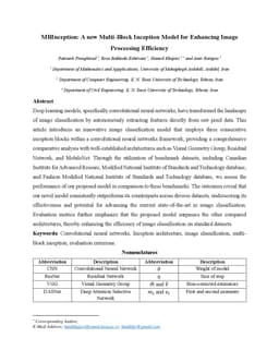 MBInception: A new Multi-Block Inception Model for Enhancing Image
  Processing Efficiency