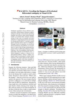 RACQUET: Unveiling the Dangers of Overlooked Referential Ambiguity in
  Visual LLMs