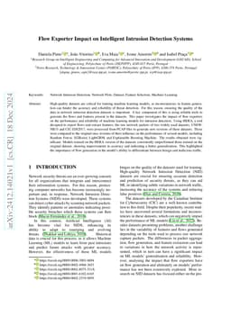 Flow Exporter Impact on Intelligent Intrusion Detection Systems