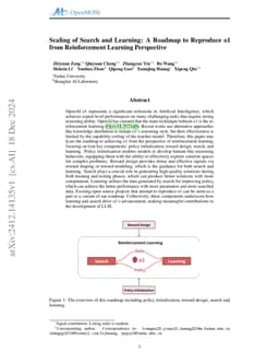 Scaling of Search and Learning: A Roadmap to Reproduce o1 from
  Reinforcement Learning Perspective