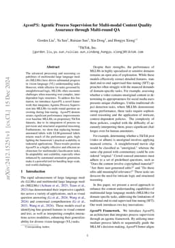 AgentPS: Agentic Process Supervision for Multi-modal Content Quality
  Assurance through Multi-round QA