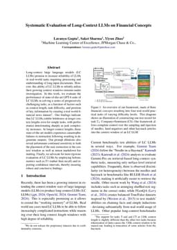 Systematic Evaluation of Long-Context LLMs on Financial Concepts