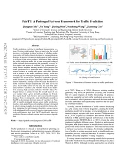 FairTP: A Prolonged Fairness Framework for Traffic Prediction